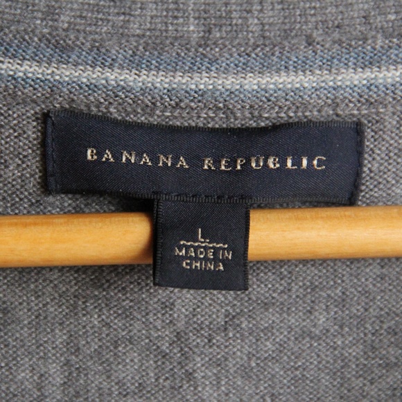 Banana Republic Grey Merino Extra Fine Wool Vest - Picture 4 of 8